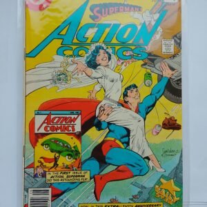 Komiks Action Comics #484 June 1978 40th Wedding Anniversary