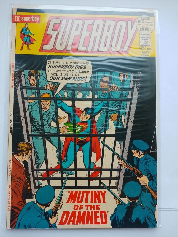 Komiks Superboy #186 May 1972