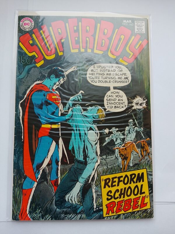 Komiks Superboy #163 March 1970 Neal Adams Cover