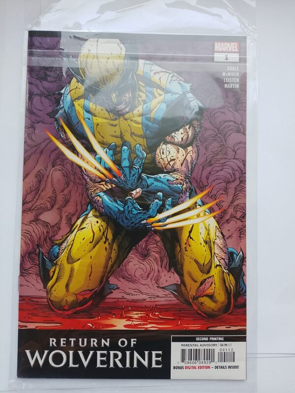 Komiks Return of Wolverine #1 2018 Star Wars Printing Error