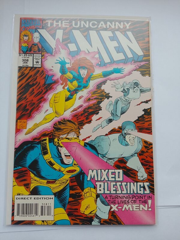 Komiks Uncanny X-men #308 Jan 1994