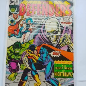 Komiks Defenders #32 Feb 1976 Origin of Nighthawk