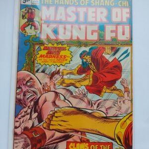 Komiks Master of Kung Fu #38 March 1976 1st App Cat