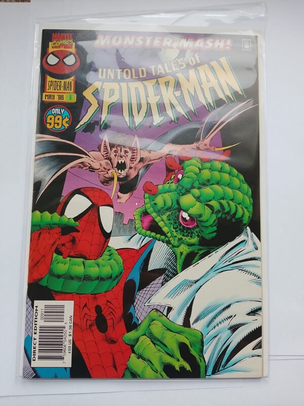 Komiks Untold Tales of Spiderman #9 1996