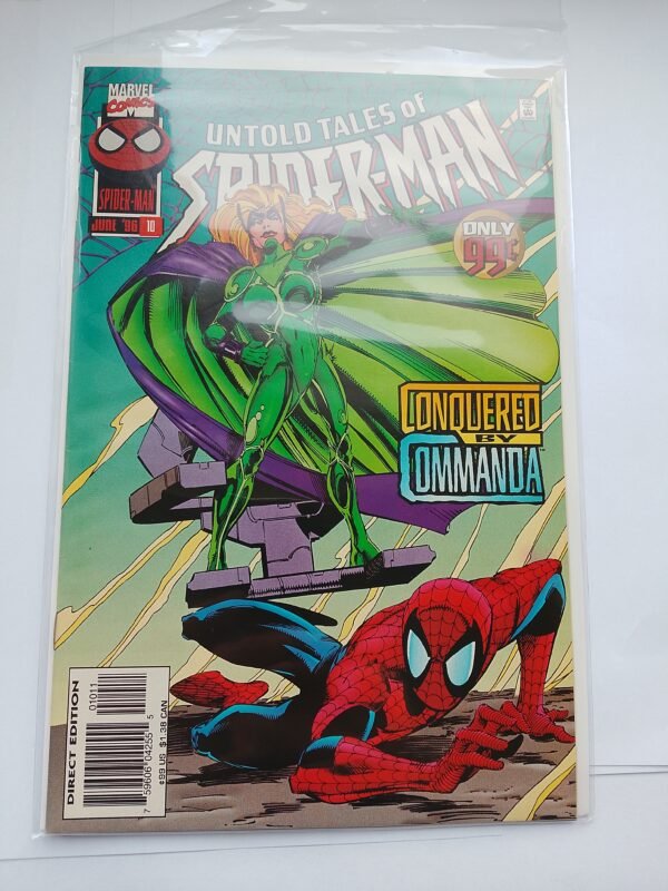 Komiks Untold Tales of Spiderman #10 June 1996