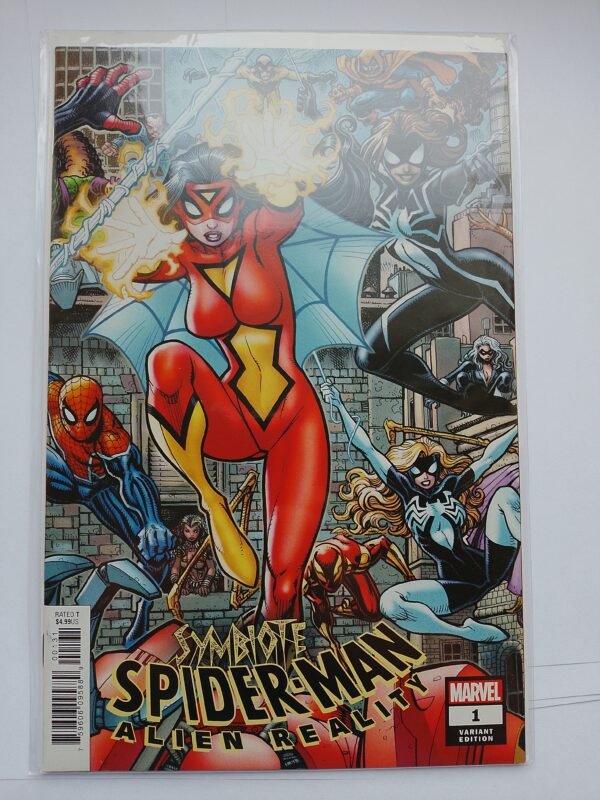 Komiks Symbiote Spiderman Alient Reality #1 2019