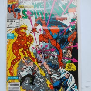 Komiks Web of Spiderman #73 Feb 1991