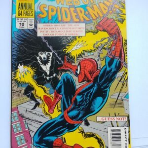 Komiks Web of Spiderman #10 1994