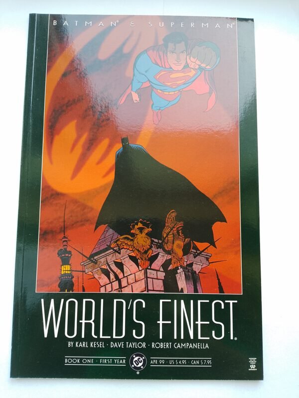 Komiks Batman Superman World's Finest Book One 1999