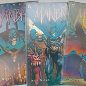 3 x Komiks Batman Manbat #1-3 1995