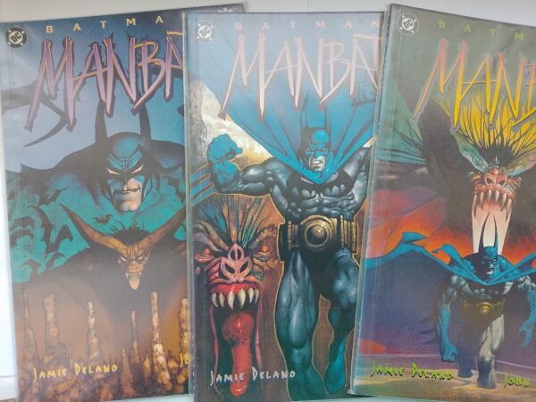 3 x Komiks Batman Manbat #1-3 1995