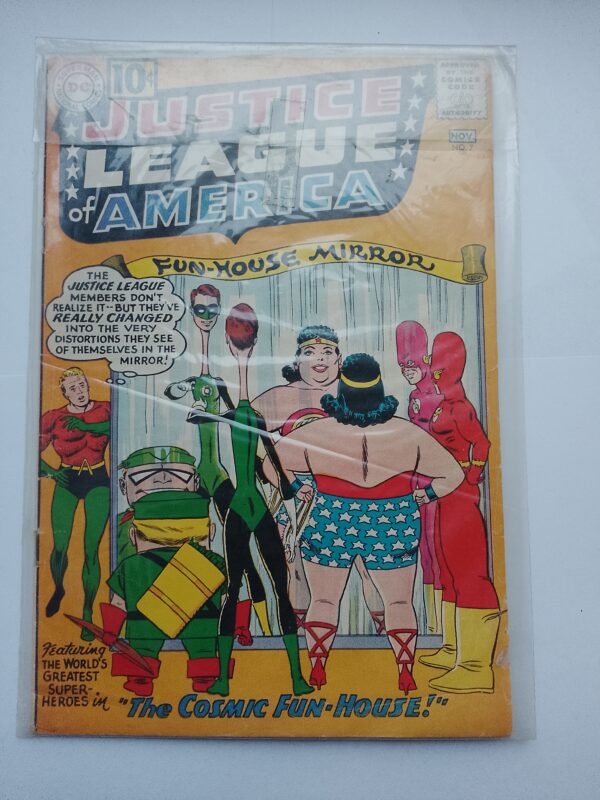 Komiks Justice League of America #7 Nov 1961