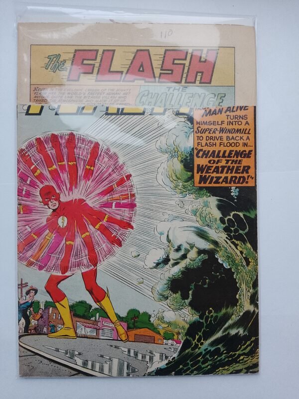 Komiks Flash #110 Dec 1959 1st App Kid Flash