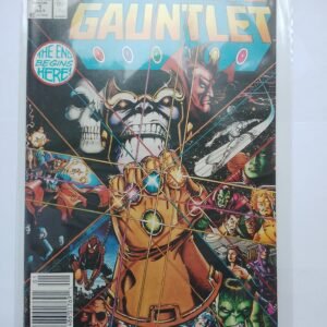 Komiks The Infinity Gauntlet #1 July 1991 Thanos