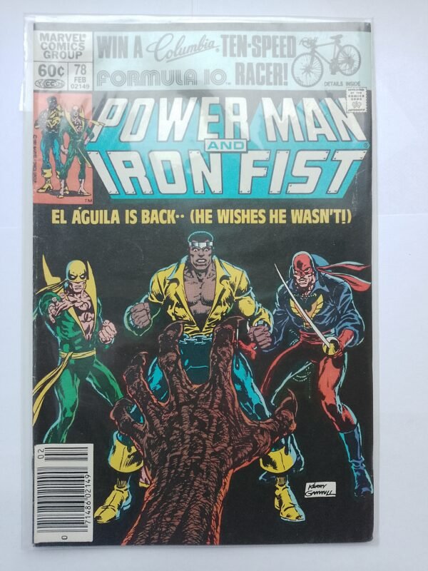 Komiks Power Man and Iron Fist #78 Feb 1982 3rd App Sabretooth