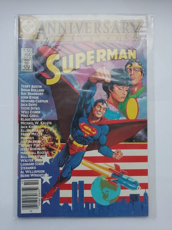 Superman #400 Oct 1984 Anniversary 400th issue