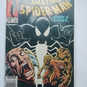 Komiks Amazing Spiderman #255 Aug 1984 1st App Black Fox