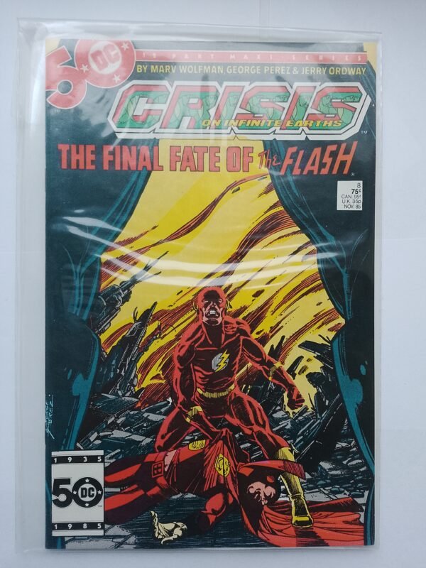 IMG_20260415_060514 Komiks Crisis on Infinite Earths #8 1985 Death of Flash