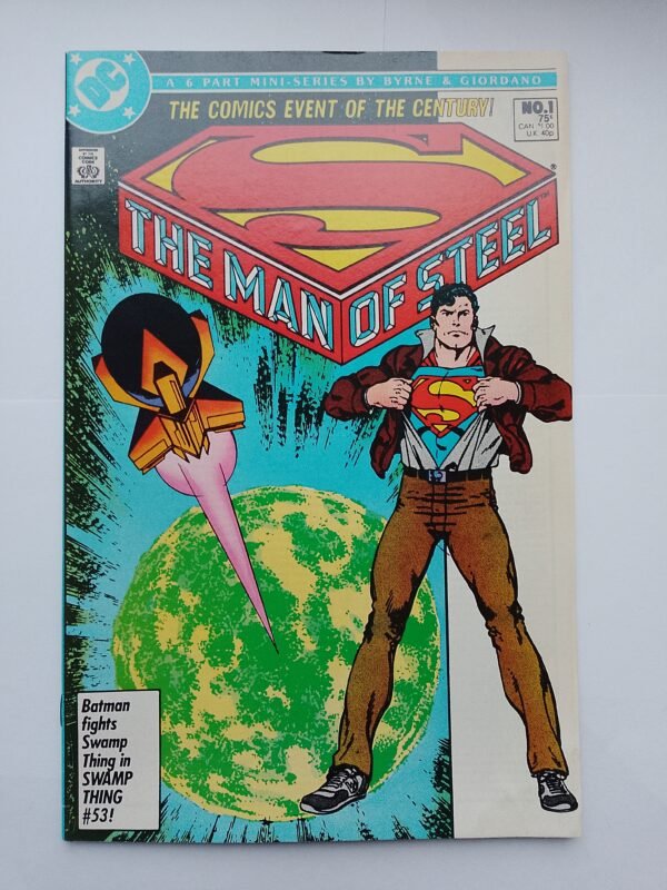 Komiks Superman The Man of Steel #1 1986 Origin of Superman