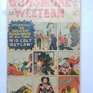 Komiks Gunsmoke Western #75 March1962 Marvel Kirby Cover