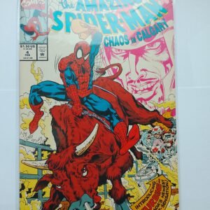 Komiks Amazing Spiderman #4 Chaos in Calgary 1992