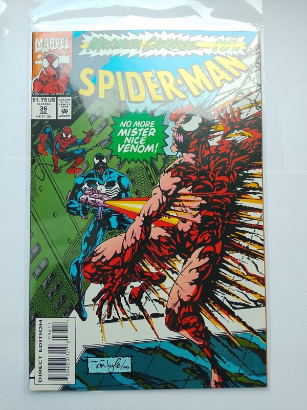 Komiks Spiderman #36 July 1993 Maximum Carnage