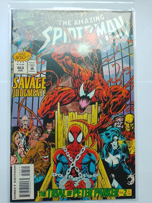 Komiks Amazing Spiderman #403 July 1995