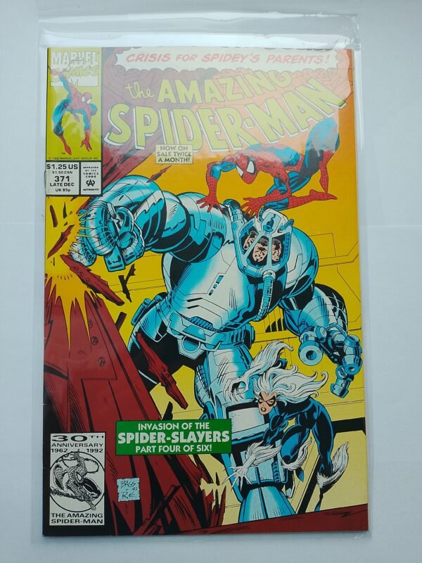 Komiks Amazing Spiderman #371 Dec 1992