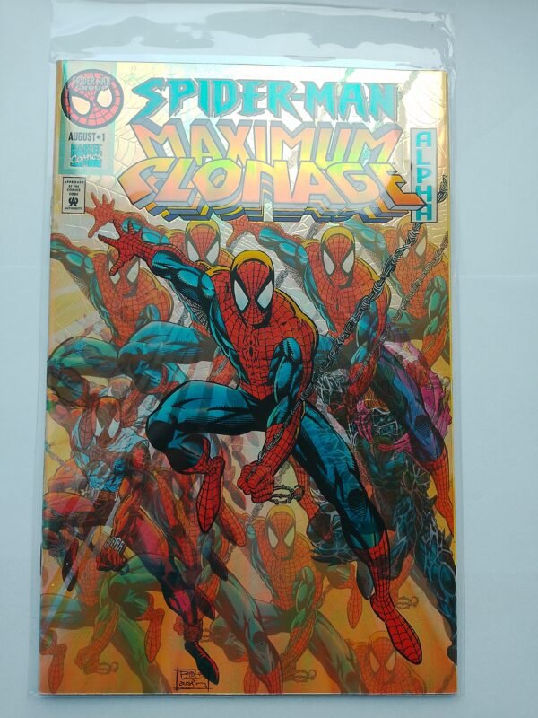 Komiks Spider-Man Maximum Clonage  Alpha #1 1995 Special Cover