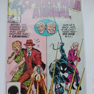 Komiks Spectacular Spiderman Annual #4 1984 Origin of Aunt May and Ben Parker