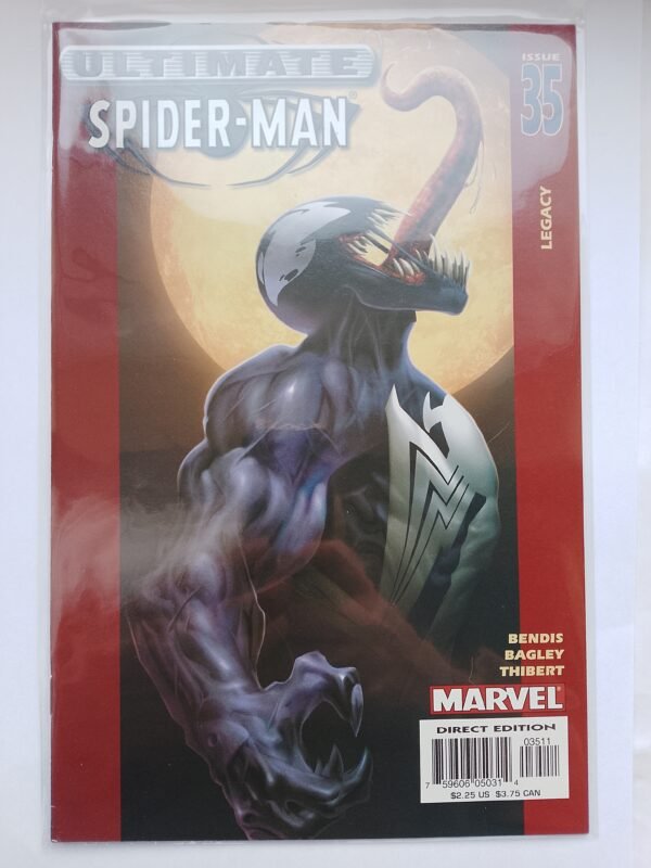 Komiks Ultimate Spiderman #35 2003 1st Full App Ultimate Venom bonded to Peter Parker