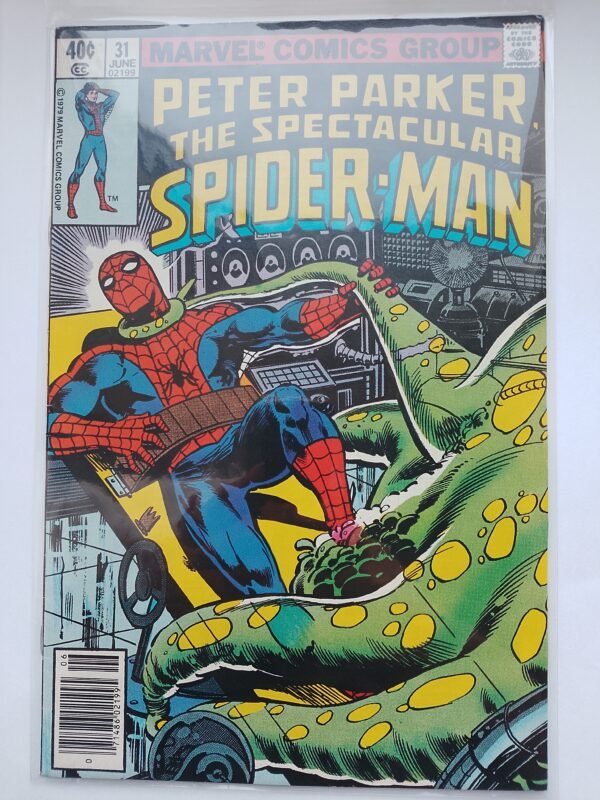 Komiks Spectacular Spiderman #31 June 1979 Death of Carrion