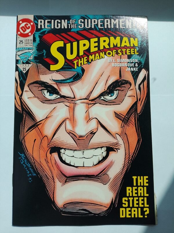 Komiks Superman The Man of Steel #25 Sep 1993