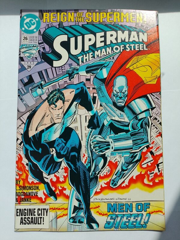 Komiks Superman The Man of Steel #26 Oct 1993
