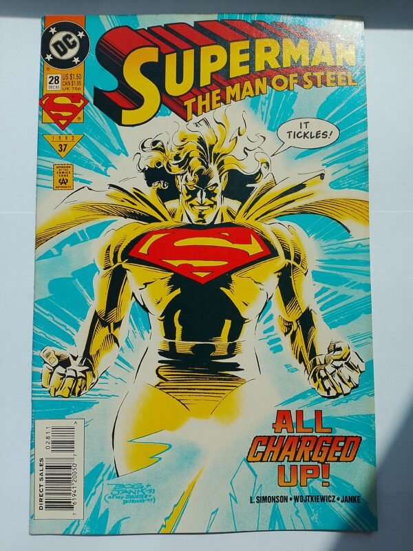 Komiks Superman The Man of Steel #28 Dec 1993
