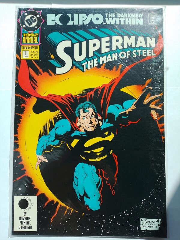 Komiks Superman The Man of Steel Annual #1 1992