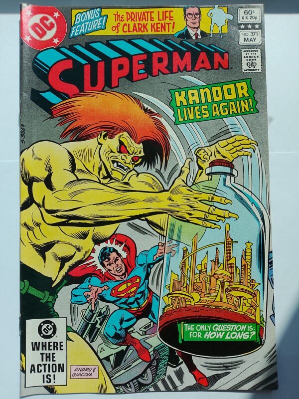 Komiks Superman #371 May 1982