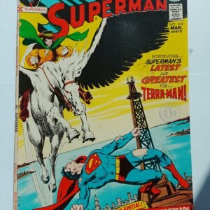 Komiks Superman #249 March 1972 1st App Terra-Man