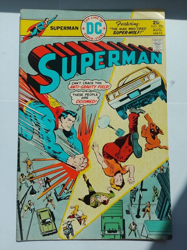 Komiks Superman #290 Aug 1975