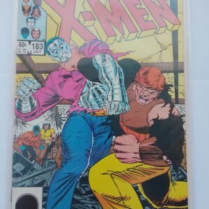 Komiks Uncanny X-men #183 July 1984 Battle Colossus vs Juggernaut