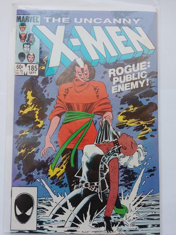 Komiks Uncanny X-Men #185 Sept 1984 Storm is stripped of her powers