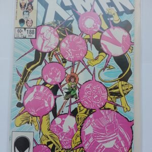 Komiks Uncanny X-Men #188 Dec 1984 1st Cameo App Adversary