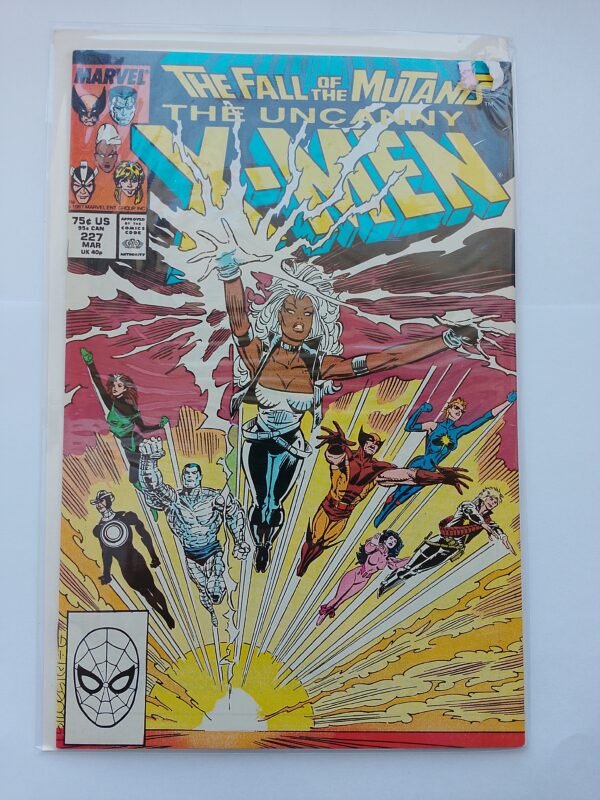 Komiks Uncanny X-Men #227 March 1988 1st Full App Adversary