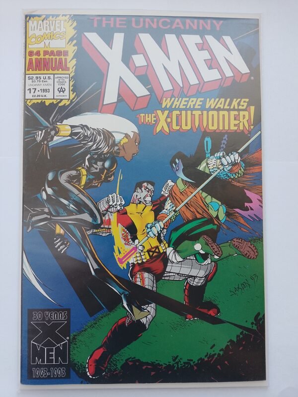 Komiks Uncanny X-Men Annual #17 1993 1st app. X-Cutioner
