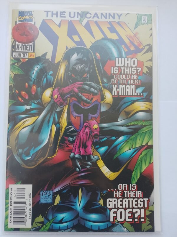 Komiks Uncanny X-Men #345 June 1997 1st App Maggott
