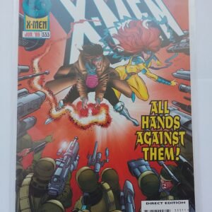 Komiks Uncanny X-Men #333 Jan 1996 1st full App Bastion