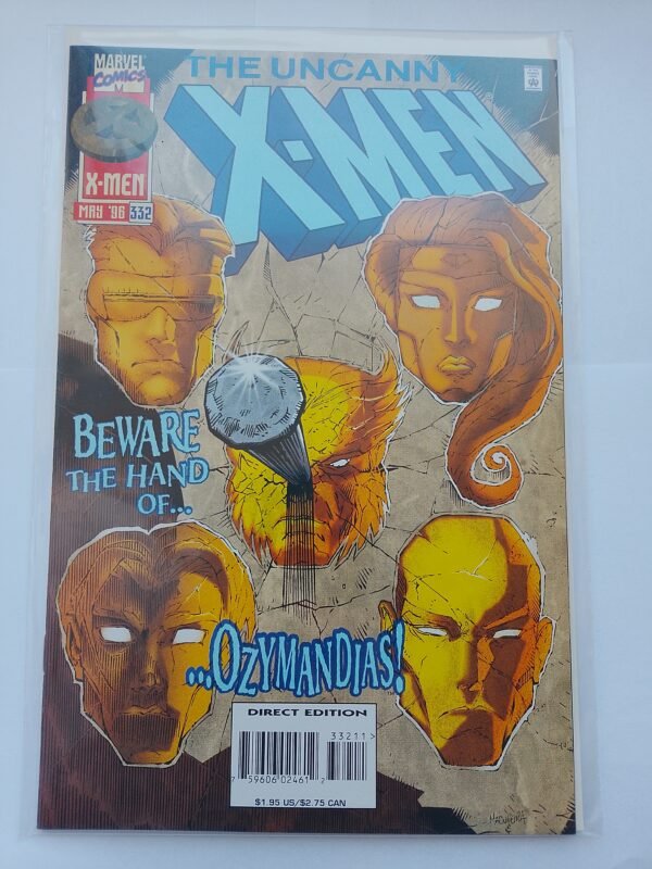 Komiks Uncanny X-Men #332 May 1996 1st App Ozymandias