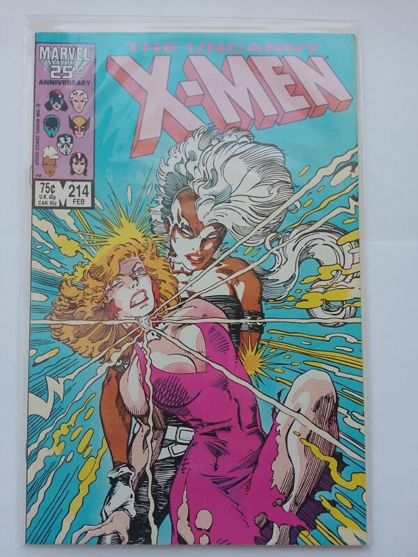 Komiks Uncanny X-Men #214 Feb 1987 Dazzler joins the X-Men