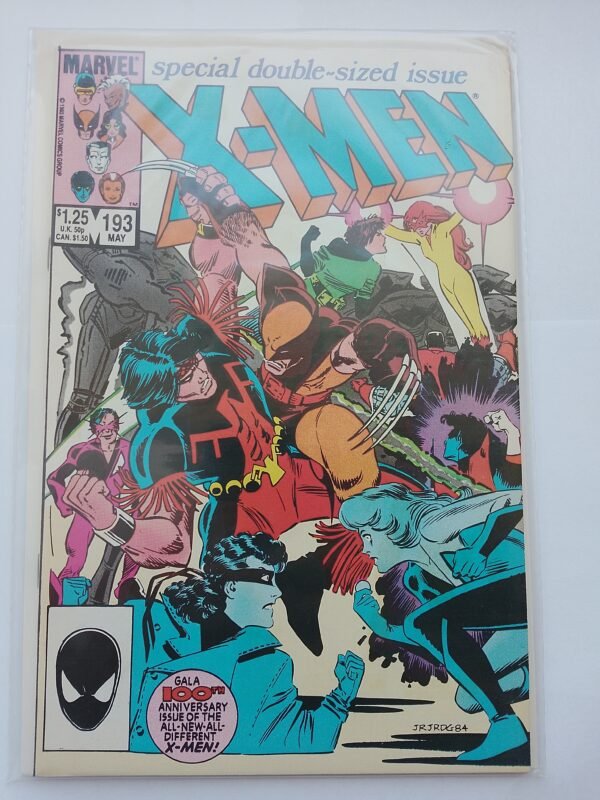 Komiks Uncanny X-Men #193 May 1985 1st App Firestar