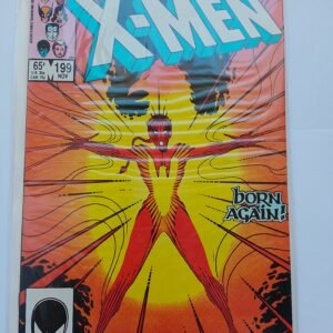 Komiks Uncanny X-Men #199 Nov 1985 1st App Rachel Summers Second Phoenix
